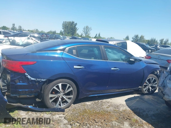 2017 Nissan Maxima SV with VIN 1N4AA6AP9HC414880, listed as a IAAI auction lot 41311227 with 54,570 mi miles and . Bid and sale history available at DreamBid. Image 13.