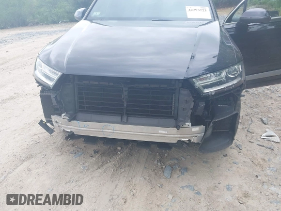 2017 Audi Q7 Premium Plus with VIN WA1LAAF76HD005092, listed as a IAAI auction lot 42295223 with 115,610 mi miles and . Bid and sale history available at DreamBid. Image 6.