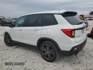 2021 Honda Passport EX-L with VIN 5FNYF7H55MB007768, listed as a Copart auction lot 89010335 with 21,551 mi miles and Salvage Title. Bid and sale history available at carsss.com. Image 2.