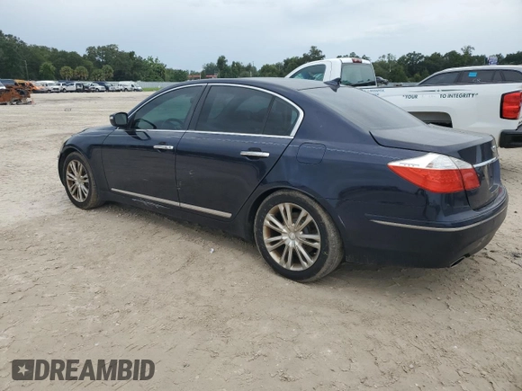 2011 Hyundai Genesis with VIN KMHGC4DF5BU124185, listed as a Copart auction lot 71225784 with 127,638 mi miles and Salvage Title. Bid and sale history available at carsss.com. Image 2.