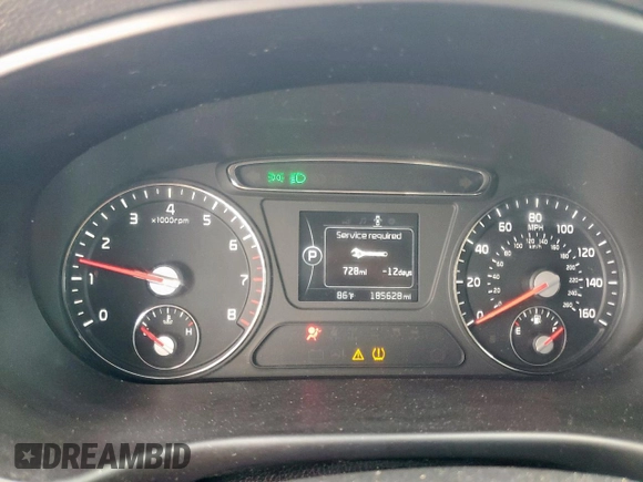 2017 Kia Sorento LX with VIN 5XYPG4A53HG189096, listed as a Copart auction lot 63436585 with 185,628 mi miles and Salvage title. Bid and sale history available at DreamBid. Image 9.