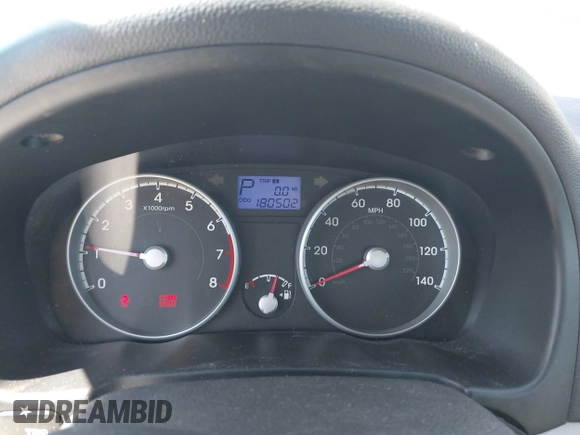 2010 Hyundai Accent GLS с VIN KMHCN4ACXAU415041, выставлен на аукционе IAAI как лот 41754699 с пробегом 180 502 миль миль и . История ставок и продаж доступна на DreamBid. Изображение 7.