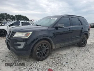 2017 Ford Explorer XLT with VIN 1FM5K8D88HGB58177, listed as a Copart auction lot 62550445 with 169,686 mi miles and Salvage title. Bid and sale history available at DreamBid. Image 1.