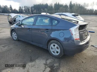 2011 Toyota Prius I with VIN JTDKN3DU0B1394637, listed as a Copart auction lot 88992735 with 195,608 mi miles and Salvage Title. Bid and sale history available at carsss.com. Image 2.
