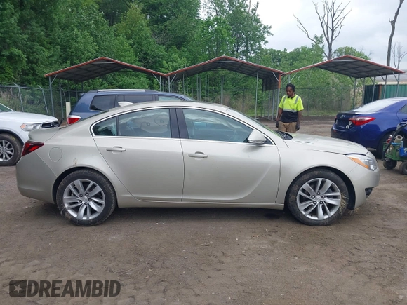 2015 Buick Regal with VIN 2G4GV5EK9F9151369, listed as a IAAI auction lot 42192275 with 88,587 mi miles and . Bid and sale history available at DreamBid. Image 13.
