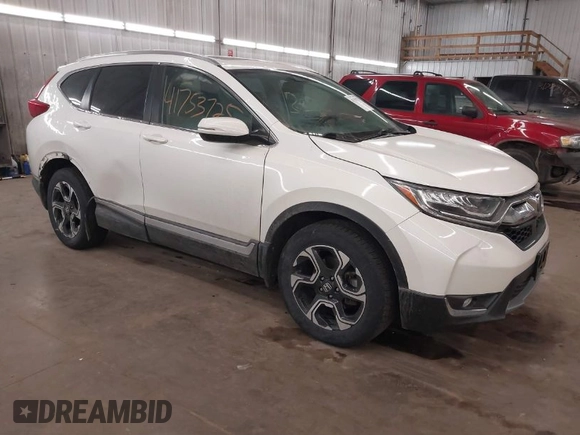 2017 Honda CR-V Touring with VIN 2HKRW2H94HH685350, listed as a IAAI auction lot 41753725 with 75,749 mi miles. Bid and sale history available at carsss.com. Image 1.