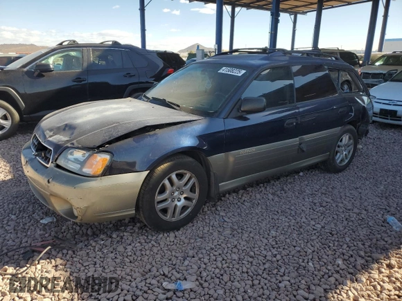 2003 Subaru Legacy Outback z VIN 4S3BH665X37650974, wystawiony jako Copart lot #41508225 z przebiegiem 166 975 mil mil oraz Szkoda całkowita • Salvage title. Historia ofert i sprzedaży dostępna na DreamBid. Obrazek 1.