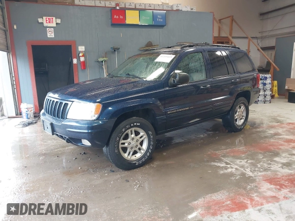 2000 Jeep Grand Cherokee Limited with VIN 1J4GW58N1YC264567, listed as a IAAI auction lot 42215459 with 170,874 mi miles and . Bid and sale history available at DreamBid. Image 2.