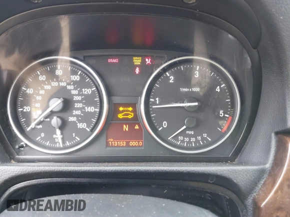 2011 BMW 3 Series 335d with VIN WBAPN7C5XBA950649, listed as a IAAI auction lot 41844829 with 113,153 mi miles and . Bid and sale history available at DreamBid. Image 7.