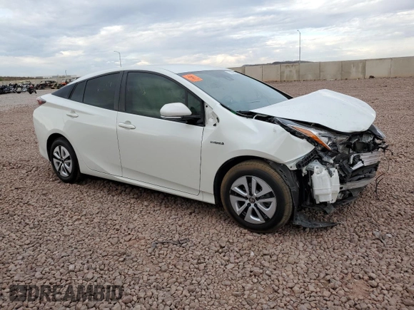 2017 Toyota Prius Two with VIN JTDKARFU9H3046683, listed as a Copart auction lot 53076595 with 49,404 mi miles and Salvage Title. Bid and sale history available at DreamBid. Image 4.