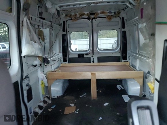 2015 Ram ProMaster Cargo with VIN 3C6TRVDG3FE506629, listed as a Copart auction lot 79866574 with 83,191 mi miles and Salvage Title. Bid and sale history available at carsss.com. Image 10.