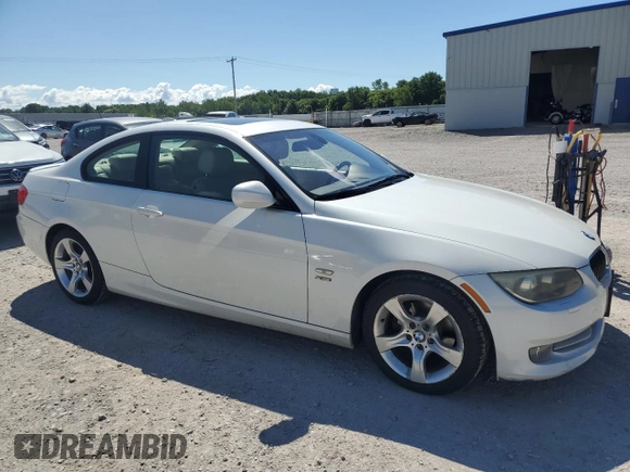 2011 BMW 3 Series 328i xDrive with VIN WBAKF3C54BE567265, listed as a Copart auction lot 65961145 with 110,521 mi miles and Salvage title. Bid and sale history available at DreamBid. Image 4.