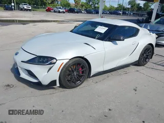 2024 Toyota Supra 3.0 with VIN WZ1DB0G02RW066224, listed as a IAAI auction lot 42243491 with 20,672 mi miles and . Bid and sale history available at DreamBid. Image 17.