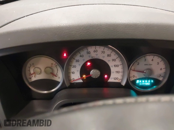 2005 Dodge Dakota Laramie with VIN 1D7HW58N75S188127, listed as a IAAI auction lot 41209206 with 117,480 mi miles and . Bid and sale history available at DreamBid. Image 7.