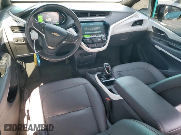 2021 Chevrolet Bolt EV Premier with VIN 1G1FZ6S01M4105220, listed as a Copart auction lot 54224355 with 41,882 mi miles and Salvage title. Bid and sale history available at DreamBid. Image 8.