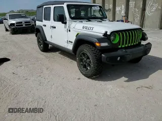 2023 Jeep Wrangler Willys with VIN 1C4HJXDN5PW510494, listed as a Copart auction lot 49237984 with 19,371 mi miles and Non Repairable. Bid and sale history available at DreamBid. Image 11.