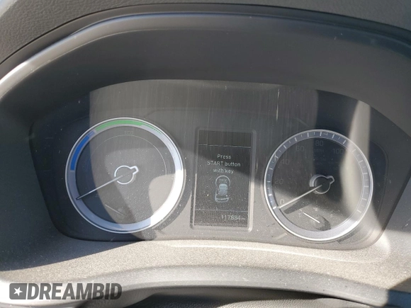 2018 Hyundai Sonata Hybrid Limited with VIN KMHE34L37JA082830, listed as a Copart auction lot 82709864 with 117,884 mi miles and Salvage Title. Bid and sale history available at carsss.com. Image 9.