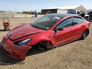 2023 Tesla Model 3 с VIN 5YJ3E1EA9PF447461, выставлен на аукционе Copart как лот 52589635 с пробегом 36 478 миль миль и Списание • Salvage title. История ставок и продаж доступна на DreamBid. Изображение 1.