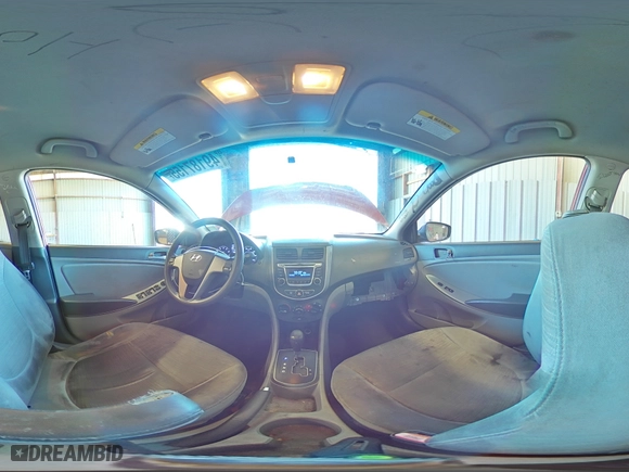 2016 Hyundai Accent SE with VIN KMHCT4AE9GU027198, listed as a Copart auction lot 49187155 with 195,940 mi miles and Salvage Title. Bid and sale history available at carsss.com. Image 12.