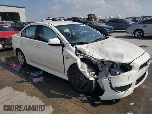 2013 Mitsubishi Lancer ES with VIN JA32U2FUXDU012558, listed as a Copart auction lot 77577504 with 47,841 mi miles and Salvage Title. Bid and sale history available at DreamBid. Image 4.