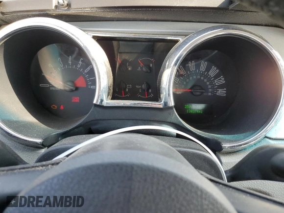 2007 Ford Mustang GT Deluxe с VIN 1ZVFT82H475224188, выставлен на аукционе Copart как лот 44496515 с пробегом 130 374 миль миль и Списание • Salvage title. История ставок и продаж доступна на DreamBid. Изображение 9.