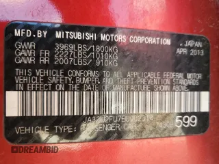 2014 Mitsubishi Lancer ES with VIN JA32U2FU7EU002314, listed as a Copart auction lot 77687584 with Not Provided miles and Salvage Title. Bid and sale history available at DreamBid. Image 12.
