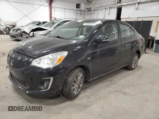 2020 Mitsubishi Mirage G4 SE with VIN ML32F4FJ1LHF13204, listed as a Copart auction lot 48300315 with 34,867 mi miles and Salvage Title. Bid and sale history available at carsss.com. Image 1.