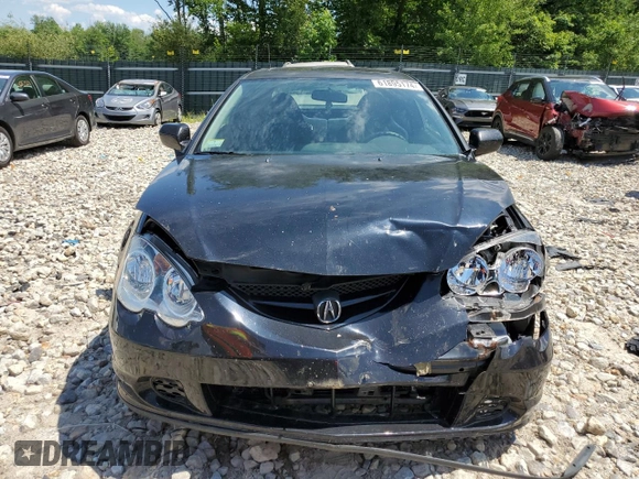 2004 Acura RSX with VIN JH4DC54834S008320, listed as a Copart auction lot 61895174 with 242,731 mi miles and Non Repairable. Bid and sale history available at carsss.com. Image 5.