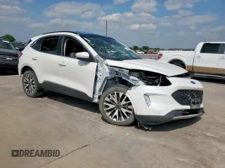 2022 Ford Escape Titanium with VIN 1FMCU9J91NUB93886, listed as a Copart auction lot 51745025 with Not provided miles and Clean title. Bid and sale history available at DreamBid. Image 4.