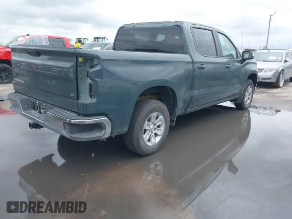 2025 Chevrolet Silverado 1500 LT with VIN 3GCPACED0SG202408, listed as a IAAI auction lot 41910217 with 5,070 mi miles and . Bid and sale history available at DreamBid. Image 4.