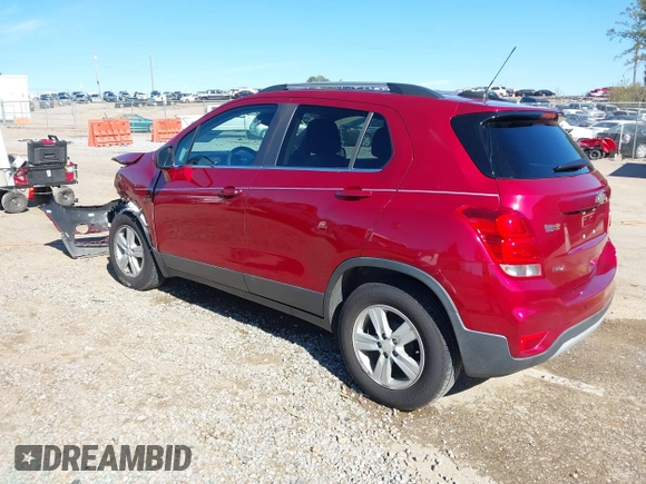 2019 Chevrolet Trax LT with VIN 3GNCJLSB2KL221428, listed as a IAAI auction lot 41805694 with 64,140 mi miles and . Bid and sale history available at carsss.com. Image 3.