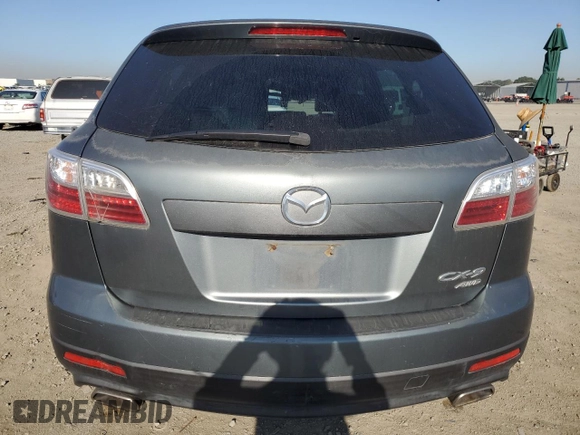 2010 Mazda CX-9 Grand Touring with VIN JM3TB3MV6A0222128, listed as a Copart auction lot 52134455 with 146,862 mi miles and Salvage title. Bid and sale history available at DreamBid. Image 6.