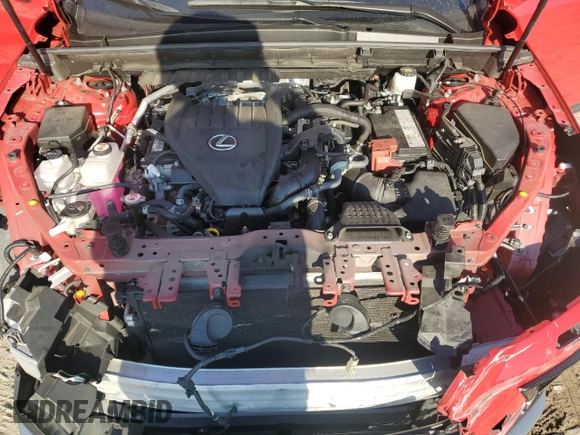 2022 Lexus NX with VIN JTJKGCEZ3N2001665, listed as a Copart auction lot 70567824 with 42,796 mi miles and Salvage Title. Bid and sale history available at carsss.com. Image 12.