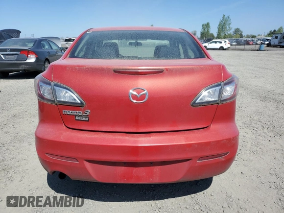 2012 Mazda 3 i Sport with VIN JM1BL1UF4C1568447, listed as a Copart auction lot 52842875 with 270,815 mi miles and Salvage Title. Bid and sale history available at DreamBid. Image 6.