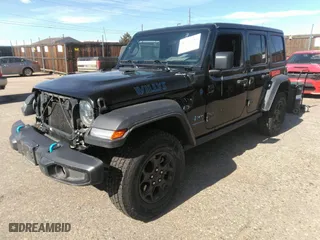 2023 Jeep Wrangler 4xe with VIN 1C4JJXN62PW641858, listed as a IAAI auction lot 41737184 with 40,203 mi miles. Bid and sale history available at carsss.com. Image 17.