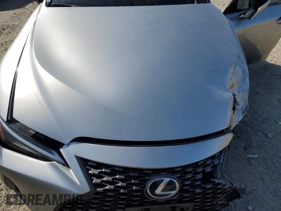 2021 Lexus IS with VIN JTHC81F29M5045630, listed as a Copart auction lot 47646125 with 0 mi miles and Salvage Title. Bid and sale history available at carsss.com. Image 11.