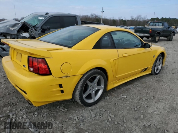 1999 Ford Mustang GT with VIN 1FAFP42X3XF122517, listed as a Copart auction lot 43313095 with 0 mi miles and Salvage Title. Bid and sale history available at carsss.com. Image 3.