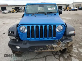 2024 Jeep Wrangler Sport with VIN 1C4PJXKN3RW236990, listed as a Copart auction lot 61449514 with 3,479 mi miles and Salvage title. Bid and sale history available at DreamBid. Image 5.