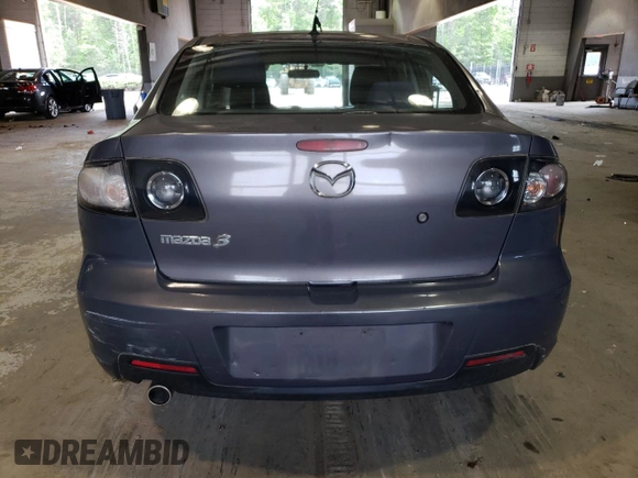 2007 Mazda 3 i Touring with VIN JM1BK32G071686351, listed as a Copart auction lot 88003405 with 155,833 mi miles and Non Repairable. Bid and sale history available at DreamBid. Image 6.