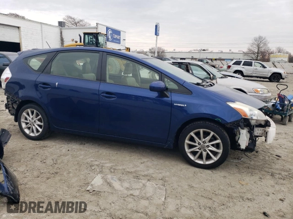 2013 Toyota Prius Two with VIN JTDZN3EU0D3207420, listed as a Copart auction lot 46906345 with 173,852 mi miles and Salvage Title. Bid and sale history available at DreamBid. Image 4.