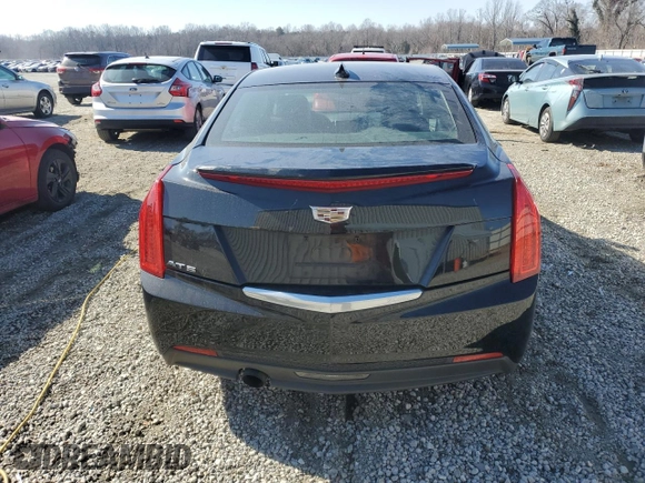 2015 Cadillac ATS Sedan Luxury RWD with VIN 1G6AB5RA7F0124835, listed as a Copart auction lot 46309755 with 136,746 mi miles and Clean Title. Bid and sale history available at carsss.com. Image 6.