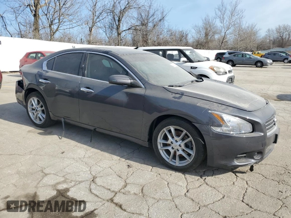 2011 Nissan Maxima SV with VIN 1N4AA5AP3BC806657, listed as a Copart auction lot 47430225 with 159,474 mi miles and Salvage Title. Bid and sale history available at DreamBid. Image 4.