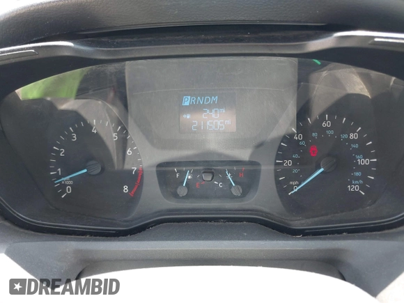 2016 Ford Transit Cargo with VIN 1FTYE1YM5GKB35426, listed as a IAAI auction lot 42402672 with 211,505 mi miles and . Bid and sale history available at DreamBid. Image 7.
