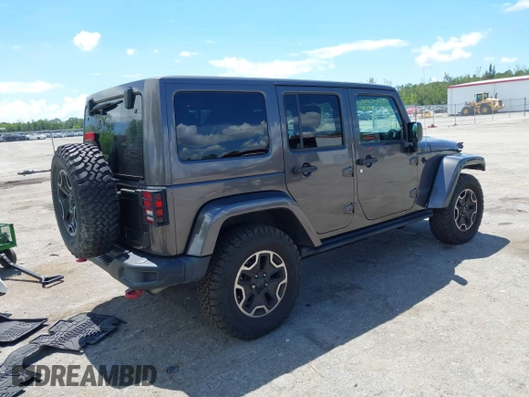 2017 Jeep Wrangler Unlimited Rubicon Recon with VIN 1C4HJWFG2HL560846, listed as a IAAI auction lot 42532745 with 101,285 mi miles and . Bid and sale history available at DreamBid. Image 4.