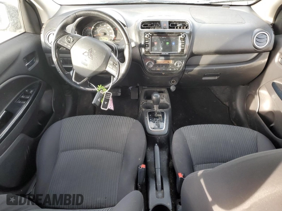 2017 Mitsubishi Mirage G4 SE with VIN ML32F4FJ1HHF11654, listed as a Copart auction lot 83892664 with 59,292 mi miles and Salvage Title. Bid and sale history available at carsss.com. Image 8.