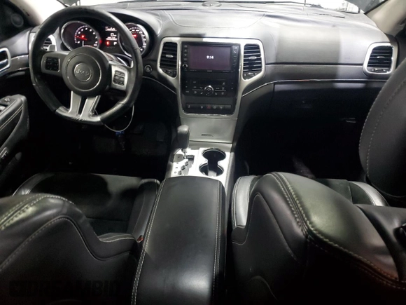 2012 Jeep Grand Cherokee SRT8 with VIN 1C4RJFDJ7CC187475, listed as a Copart auction lot 45191285 with 133,748 mi miles and Salvage Title. Bid and sale history available at carsss.com. Image 8.
