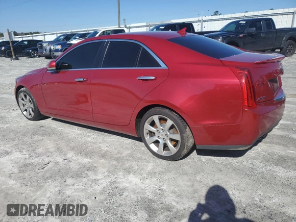 2013 Cadillac ATS Luxury with VIN 1G6AB5RX5D0152800, listed as a Copart auction lot 45321735 with 0 mi miles and Salvage Title. Bid and sale history available at carsss.com. Image 2.