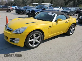 2007 Saturn Sky with VIN 1G8MB35B67Y103212, listed as a Copart auction lot 44409785 with 128,930 mi miles and Salvage Title. Bid and sale history available at carsss.com. Image 1.