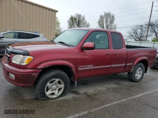 2001 Toyota Tundra Ltd with VIN 5TBBT48191S161801, listed as a Copart auction lot 53056305 with 120,958 mi miles and Clean Title. Bid and sale history available at carsss.com. Image 1.