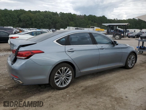 2015 Hyundai Genesis 3.8L with VIN KMHGN4JEXFU071785, listed as a Copart auction lot 71847804 with 153,816 mi miles and Salvage Title. Bid and sale history available at carsss.com. Image 3.